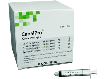 Canalpro color Syringes 10ml blanc 50pc
