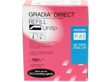 Gradia Direct Postérieur Unitip P-A3 20pcs
