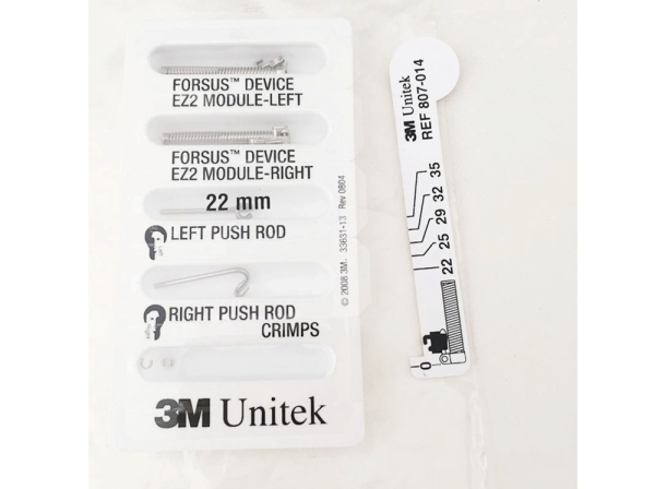 Forsus™, Dispositif de correction de classe II, Module EZ2, 1-Patient-Kit, Push Rod XX-Large (38 mm)