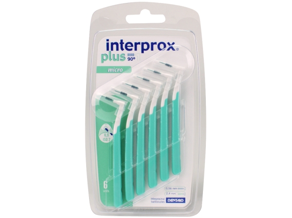 Interprox plus micro vert 6pcs
