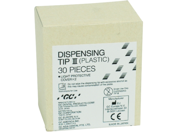 Dispensing Tip III plastique 30pc
