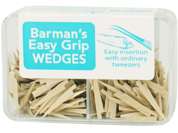 Barmans Wedges Easy Grip 200pcs
