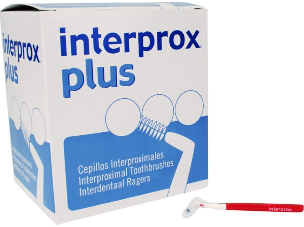 Interprox plus miniconcial rouge 100pcs
