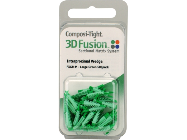 Composi-T. Cales 3D Fusion L-vert 50pcs
