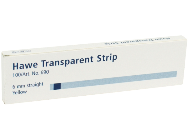 Transparent Strips ger. 6mm 690 Pa
