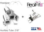 RealFit™ II snap - Bagues, M. sup., combin. triple + verrou palatal (dent 17, 16)  Roth .022"